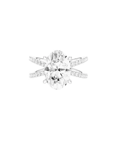 Amairah 14k 4.00 Ct. Tw. Lab-grown Diamond Engagement Ring In Metallic
