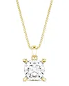 Amairah 14k 4.00 Ct. Tw. Lab-grown Diamond Solitaire Pendant Necklace In Gold