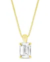 Amairah 14k 4.00 Ct. Tw. Lab-grown Diamond Solitaire Pendant Necklace