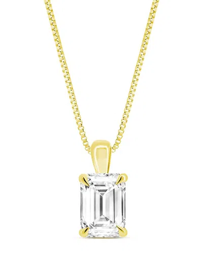 Amairah 14k 4.00 Ct. Tw. Lab-grown Diamond Solitaire Pendant Necklace
