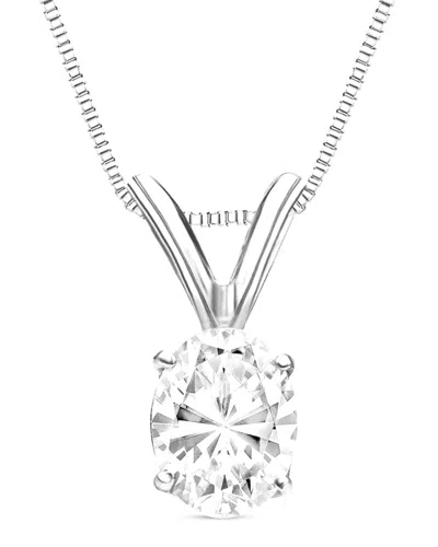 Amairah 14k 4.00 Ct. Tw. Lab-grown Diamond Solitaire Pendant Necklace