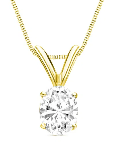 Amairah 14k 4.00 Ct. Tw. Lab-grown Diamond Solitaire Pendant Necklace