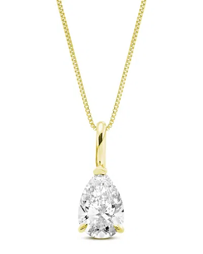 Amairah 14k 4.00 Ct. Tw. Lab-grown Diamond Solitaire Pendant Necklace