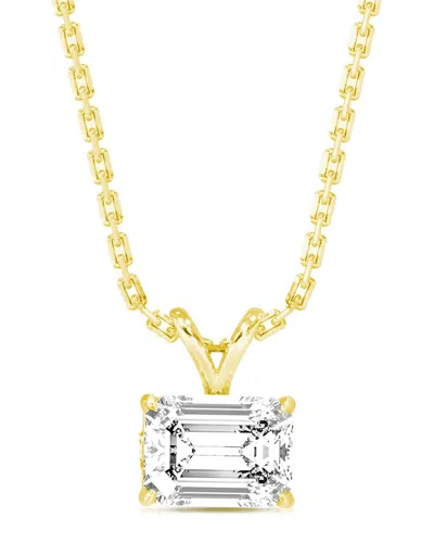 Amairah 14k 4.00 Ct. Tw. Lab-grown Diamond Solitaire Pendant Necklace