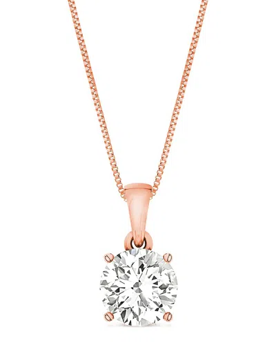 Amairah 14k 4.00 Ct. Tw. Lab-grown Diamond Solitaire Pendant Necklace