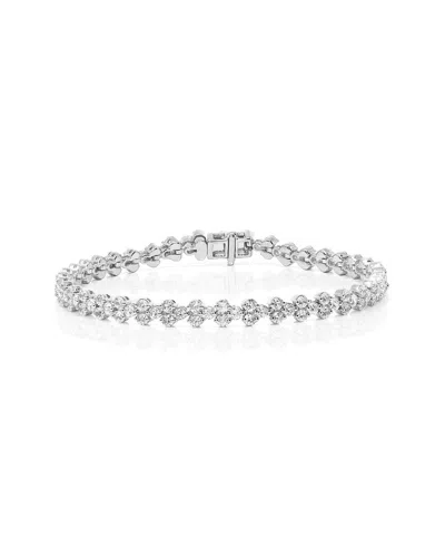 Amairah 14k 4.00 Ct. Tw. Lab-grown Diamond Tennis Bracelet In Metallic