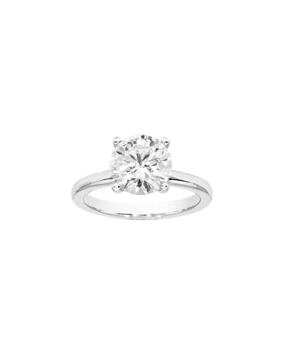 Amairah 14k 4.00 Ct. Tw. Lab-grown Diamond Engagem In Silver