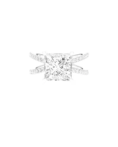 Amairah 14k 4.00 Ct. Tw. Lab-grown Diamond Engagement Ring In Metallic