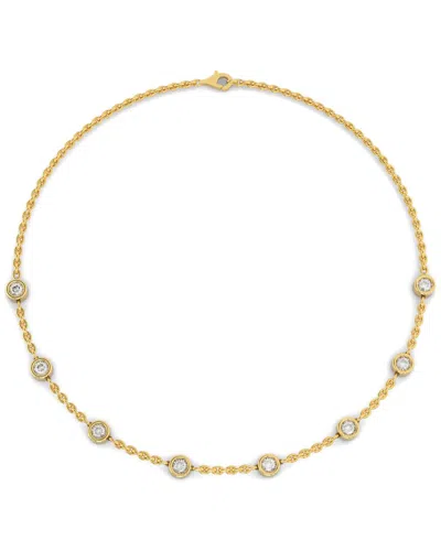 Amairah 14k 4.00 Ct. Tw. Lab-grown Diamond Necklace In Gold