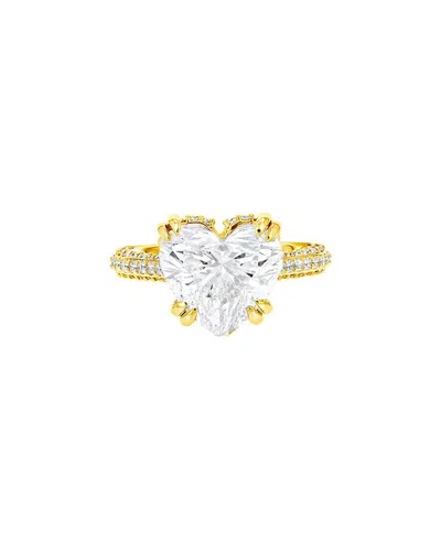 Amairah 14k 4.50 Ct. Tw. Lab-grown Diamond Engagement Ring In Green