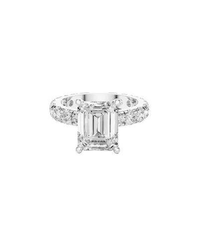 Amairah 14k 4.85 Ct. Tw. Lab-grown Diamond Engagement Ring In Silver