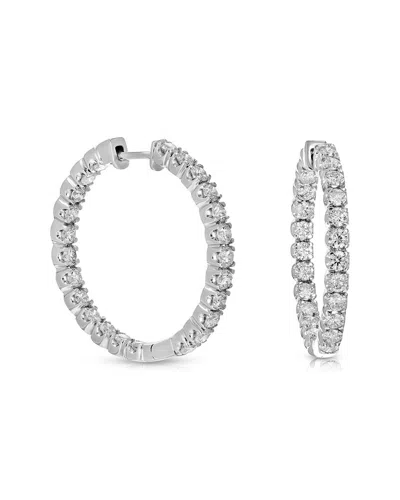 Amairah 14k 3.00 Ct. Tw. Lab-grown Diamond Hoops In Metallic