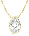 Amairah 14k 5.00 Ct. Tw. Lab-grown Diamond Solitaire Pendant Necklace