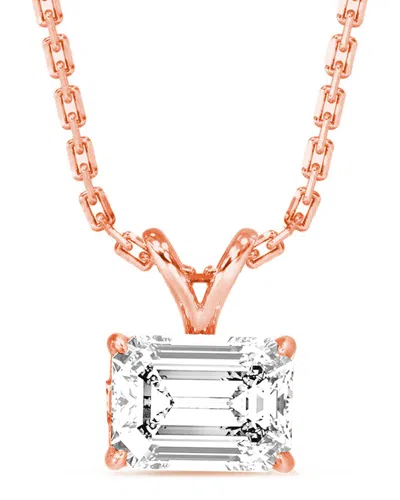 Amairah 14k 5.00 Ct. Tw. Lab-grown Diamond Solitaire Pendant Necklace