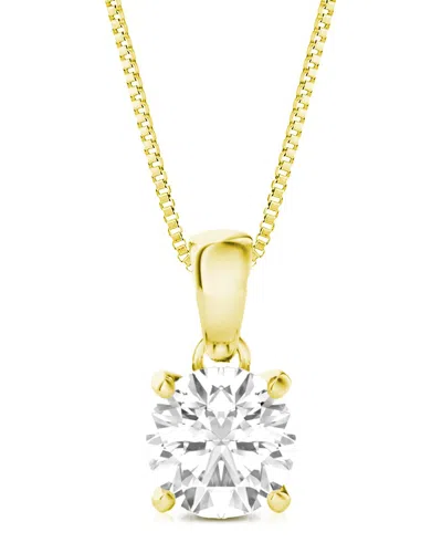 Amairah 14k 5.00 Ct. Tw. Lab-grown Diamond Solitaire Pendant Necklace
