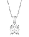 Amairah 14k 5.00 Ct. Tw. Lab-grown Diamond Solitaire Pendant Necklace