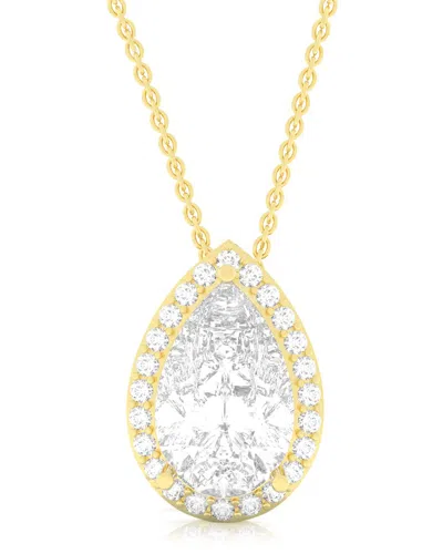 Amairah 14k 5.00 Ct. Tw. Lab-grown Diamond Pendant Necklace In Transparent