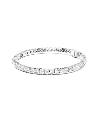 Amairah 14k 5.85 Ct. Tw. Lab-grown Diamond Tennis Bracelet In Silver