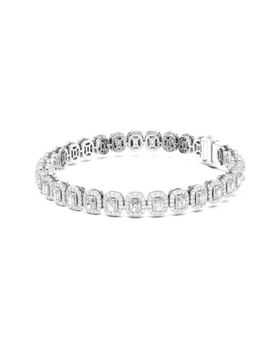 Amairah 14k 7.00 Ct. Tw. Lab-grown Diamond Tennis Bracelet In Metallic
