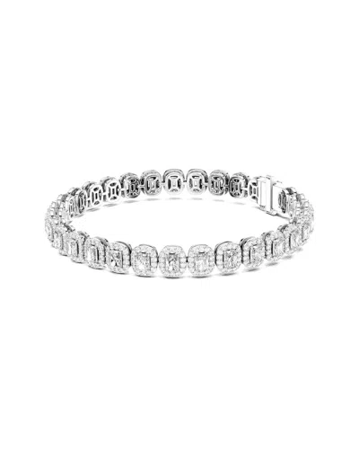 Amairah 14k 7.00 Ct. Tw. Lab-grown Diamond Tennis Bracelet In Metallic
