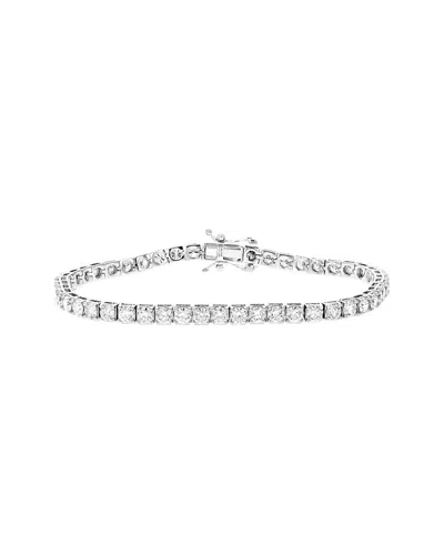 Amairah 14k 7.00 Ct. Tw. Lab-grown Diamond Tennis Bracelet In Silver