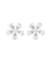Amairah 14k 7.35 Ct. Tw. Lab-grown Diamond Composite Earrings In Silver