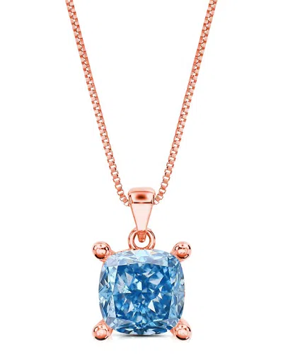 Amairah 14k Rose Gold 1.00 Ct. Tw. Lab-grown Diamond Solitaire Pendant Necklace
