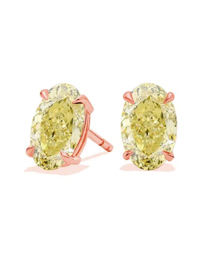 AMAIRAH AMAIRAH 14K ROSE GOLD 1.00 CT. TW. LAB-GROWN DIAMOND STUD EARRINGS