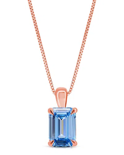 AMAIRAH AMAIRAH 14K ROSE GOLD 2.00 CT. TW. LAB-GROWN DIAMOND SOLITAIRE PENDANT NECKLACE