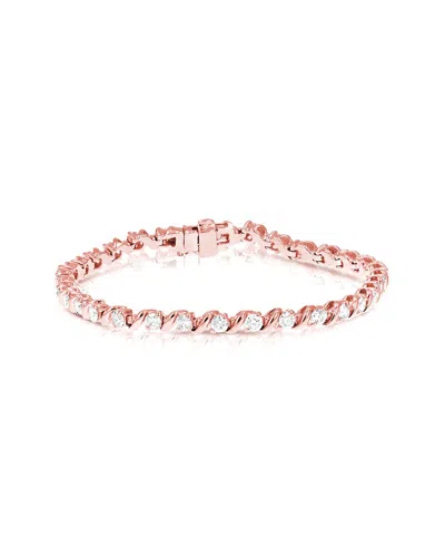 Amairah 14k Rose Gold 3.00 Ct. Tw. Lab-grown Diamond Tennis Bracelet