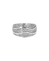 Amairah 1.50 Ct. Tw. Lab-grown Diamond Silver Statement Ring