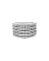 Amairah 2.00 Ct. Tw. Lab-grown Diamond Silver Wedding Band