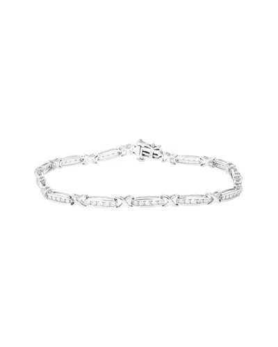 Amairah 2.40 Ct. Tw. Lab-grown Diamond Silver Tennis Bracelet