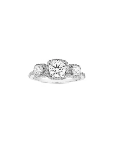 Amairah 2.80 Ct. Tw. Lab-grown Diamond 14k Engagement Ring In Metallic