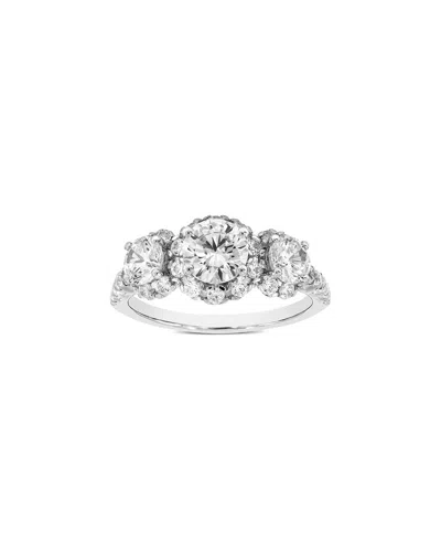 Amairah 4.00 Ct. Tw. Lab-grown Diamond 14k Engagement Ring In Metallic