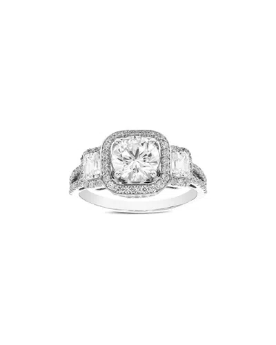 Amairah 4.60 Ct. Tw. Lab-grown Diamond 14k Engagement Ring In Metallic