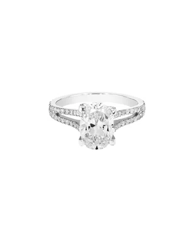 Amairah 5.50 Ct. Tw. Lab-grown Diamond 14k Engagement Ring In Metallic