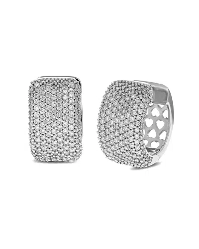 Amairah 6.00 Ct. Tw. Lab-grown Diamond 14k Hoop Earrings In Metallic
