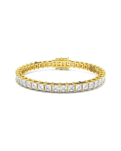 Amairah Gold Over Silver 15.00 Ct. Tw. Lab-grown Diamond Tennis Bracelet In Multi