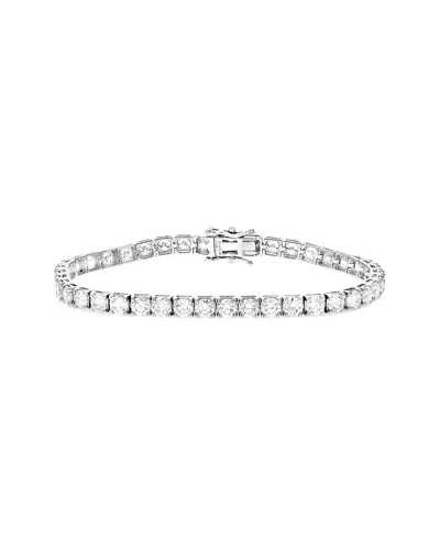 Amairah Platinum 10.00 Ct. Tw. Lab-grown Diamond Tennis Bracelet In Metallic