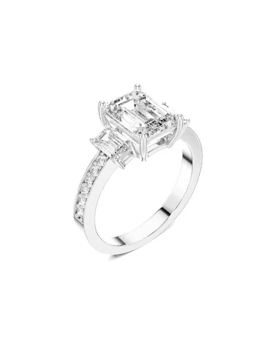 AMAIRAH AMAIRAH 14K 2.50 CT. TW. LAB-GROWN DIAMOND 3 STONE RING