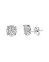 Amairah Silver 0.10 Ct. Tw. Diamond Studs