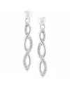 Amairah Silver 0.25 Ct. Tw. Lab-grown Diamond Dangle Earrings