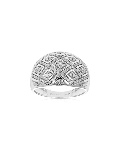 Amairah Silver 0.50 Ct. Tw. Lab-grown Diamond Ring In Metallic