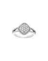 Amairah Silver 0.66 Ct. Tw. Lab-grown Diamond Rings