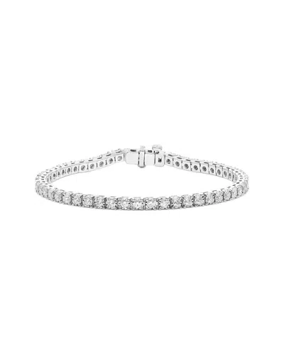 Amairah Silver 1.00 Ct. Tw. Lab-grown Diamond Tennis Bracelet In Brown