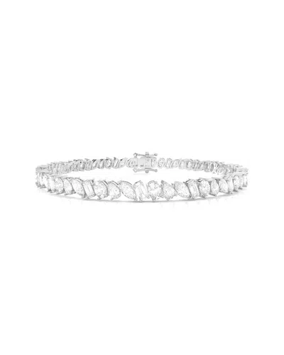 Amairah Silver 10.00 Ct. Tw. Lab-grown Diamond Tennis Bracelet