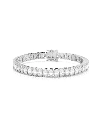 Amairah Silver 15.00 Ct. Tw. Lab-grown Diamond Tennis Bracelet