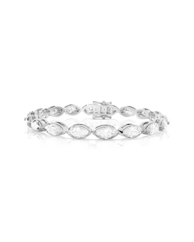 Amairah 14k 15.00 Ct. Tw. Lab-grown Diamond Tennis Bracelet In Silver