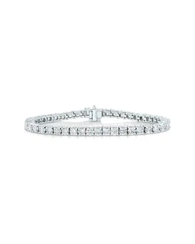 Amairah Silver 5.00 Ct. Tw. Lab-grown Diamond Tennis Bracelet In Metallic